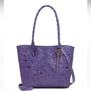 Patricia Nash Adeline Tote-Amethyst